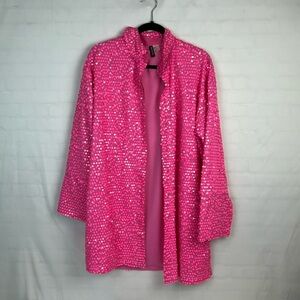 H&M Sequin Dress Shirt